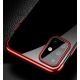 6. Clear Color Case Gel TPU Electroplating frame Cover for Samsung Galaxy A72 4G blue