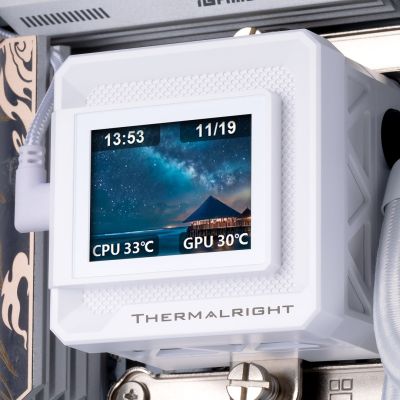 8. Thermalright Frozen Warframe 360 SE ARGB White All-in-One CPU Cooler