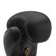 4. adidas HYBRID 80 ADIH80 boxing gloves black gold