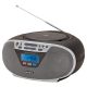 8. AIWA boombox BBTU-400SL CD/FM RDS/USB/BT silver