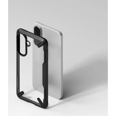 5. Ringke Fusion X Case for Samsung Galaxy A57 5G - Clear and Black