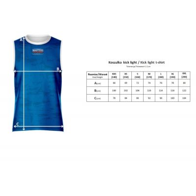 4. MASTERS Kick Light Sleeveless Shirt (WAKO APPROVED)