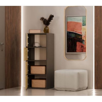 8. ALMA ANTHRACITE/ARTISAN CHEST OF DRAWERS
