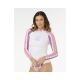 2. Women's Lycra RIP CURL Coastal Instinct Upf Ls Rv white