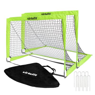 9. VIRTUFIT FOLDABLE SOCCER GOAL SET - SOCCER GOALS - 120 X 90 CM
