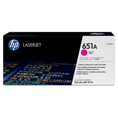 2. HP 651A Magenta Original LaserJet Toner Cartridge