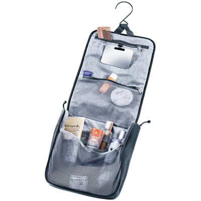2. Deuter Wash Center II travel cosmetic bag, black