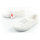 8. Lee Cooper shoes women's sneakers sporty white slip-on ballet flats