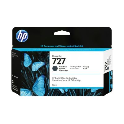 4. HP 727 DesignJet Matte Black Ink Cartridge 130ml