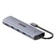 11. UNITEK D1113BGY01 Hubs and Concentrators 2 x USB 3.2 Gen 2 (3.1 Gen 2) Type-C 1000 Mbit/s Gray