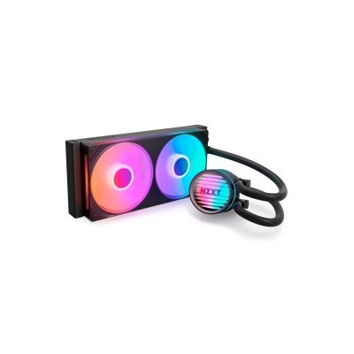 3. NZXT Kraken Core 240 RGB Processor Liquid Cooling Kit 12cm Black 1 pc.