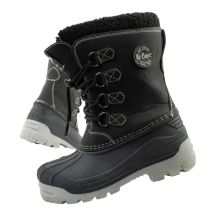 Lee Cooper winter boots children's insulated snow boots for boys black