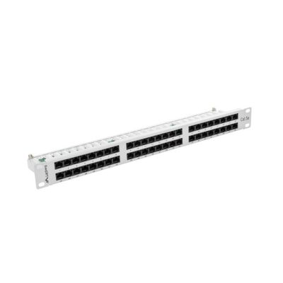 3. Patch panel Lanberg PPU5-1048-S (1U; cat. 5e; 48xRJ-45)