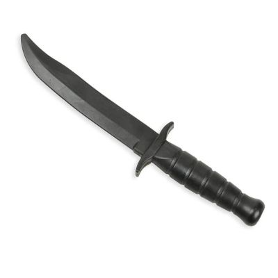 2. Rubber training knife mock knife, black - ARW-5051