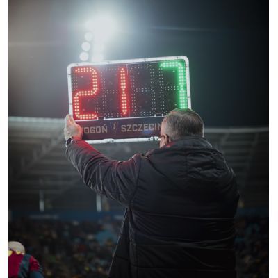 4. Electronic player substitution board - double-sided