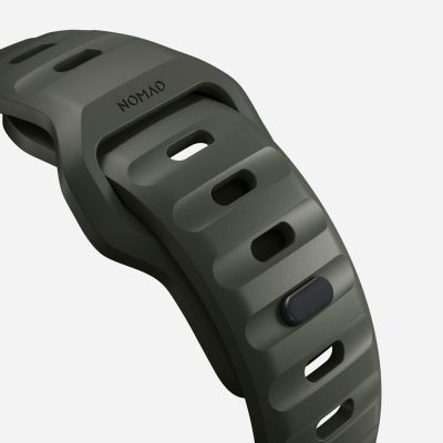 4. NOMAD Sport Band - strap for Apple Watch 46mm/49mm with FKM (ash green)