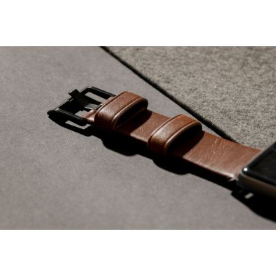 19. Nomad NM1A4RBM00 Smart Personal Accessory Band Brown Leather
