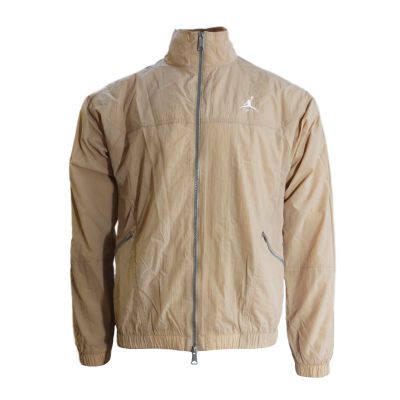 5. Men's Air Jordan Essentials Warm-Up Jacket Brown - FB7294-200
