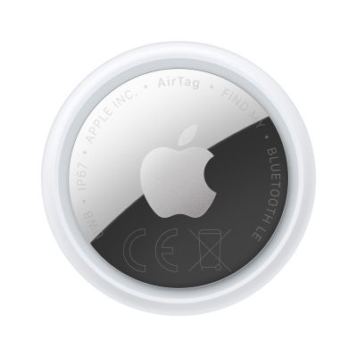 6. Apple AirTag Personal Finder Silver, White