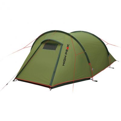 2. High Peak Kite 3 LW Tent Green and Red 10344