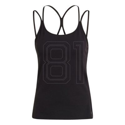 2. Adidas Studio Slim Strappy Back Tank Top W HE3140