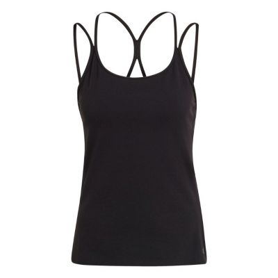 2. adidas Studio Slim Strappy Back Tank Top W HE3140