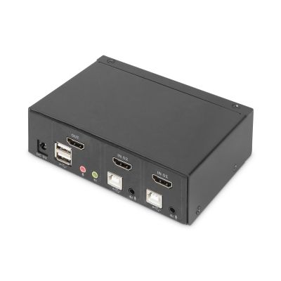 13. DIGITUS KVM SWITCH 2 PORT HDMI, 4K 30HZ DS-12870