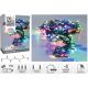 CHRISTMAS TREE LIGHTS STRING LIGHT 120 LED TIMER MULTICOLOR