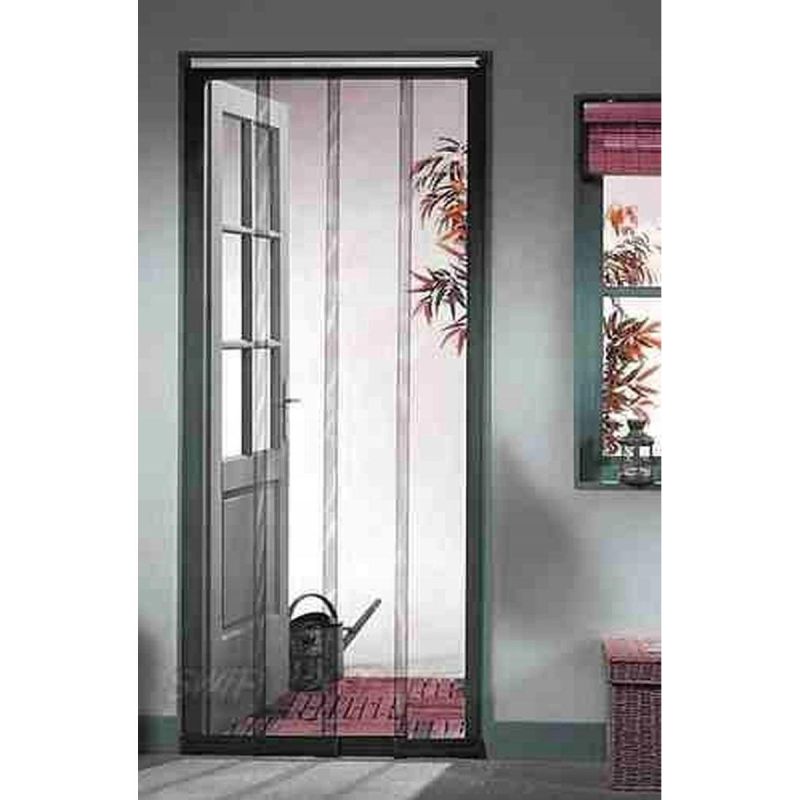 6. DOOR MOSQUITO NET 100X220 SLAT POLYESTER + VELCRO TAPE