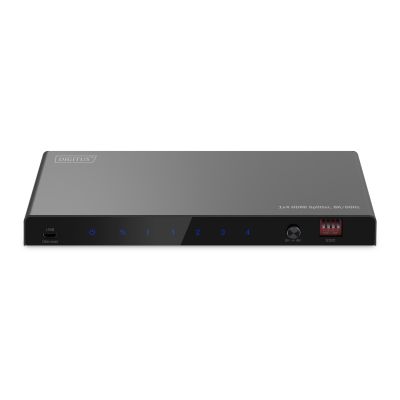 4. HDMI Splitter 1x4, 8K/60Hz (4:4:4) with HDR, 48 Gbps, HDCP 2.3. Toslink / Stereo, EDID