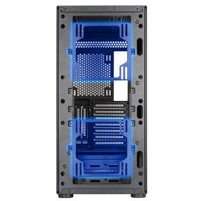 12. SilverStone SST-SED1-B Seta D1 Midi-Tower case - juodas