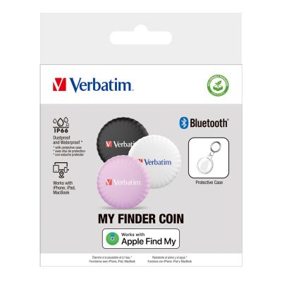 4. Verbatim 32135 GPS Personal Finder Black, Pink, White
