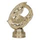 3. Gold plastic figurine - music