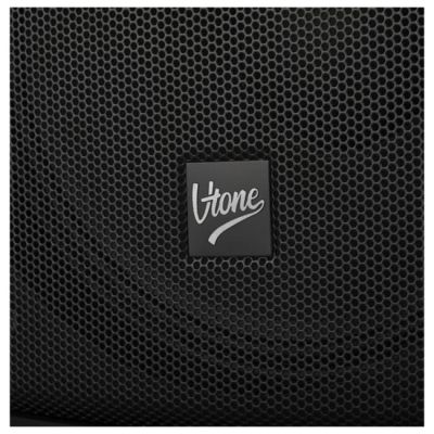 35. V-TONE OrionX 14 ACCU - Active speaker, black, rechargeable, Bluetooth, TWS, USB, AUX, FM, DSP, extendable handle, transport wheels, 135W RMS