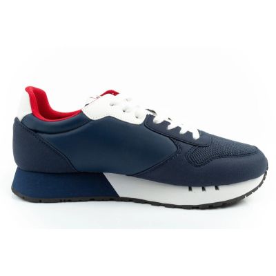 4. US Polo Assn sports shoes sneakers men's fashionable comfortable navy blue