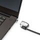 2. Kensington ClickSave® 2.0 3-in-1 Laptop Lock with Key