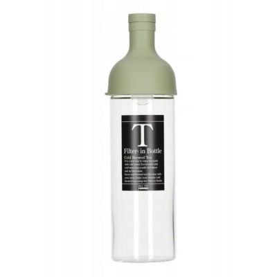 8. HARIO Cold Brew Tea 750ml Filter Bottle, Dusty Green