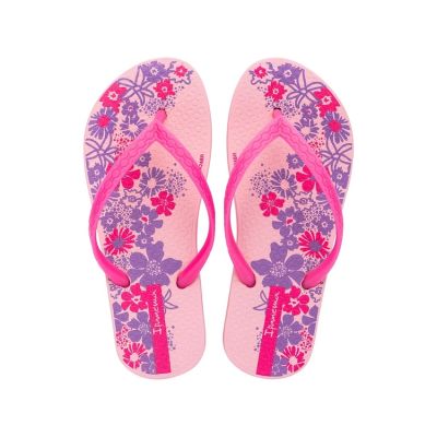 Ipanema Classic Happy pink children's flip-flops for girls