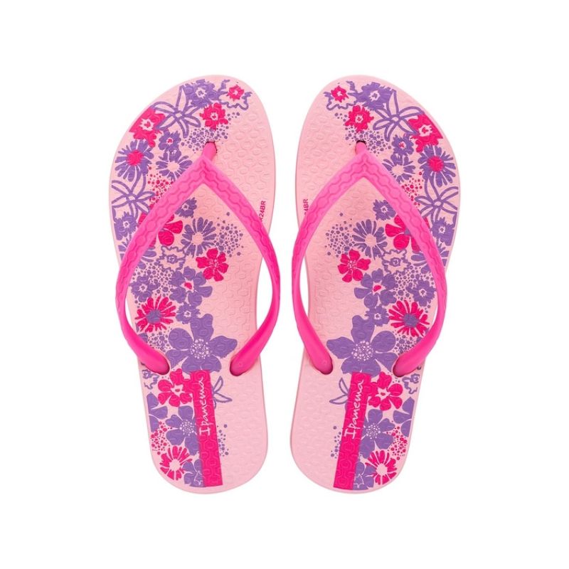 Ipanema Classic Happy pink children's flip-flops for girls