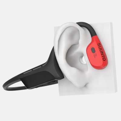 6. Suunto Wing Lava Red Bone Conduction Wireless Headphones