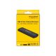 6. DeLOCK External USB Type-C Enclosure for M.2 NVMe PCIe or SATA SSD - Tool-free