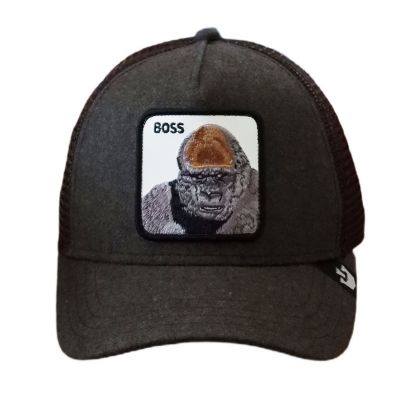 2. Goorin Bros. The Boss Trucker Cap - 101-1063-DARK GREEN