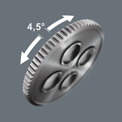 10. WERA T-type ratchet bit set 1/4" 17 pieces in a case KRAFTFORM KOMPAKT 400 RA SET1