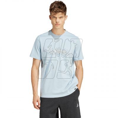 3. adidas Illustrated Linear Graphic M IS2867 T-shirt