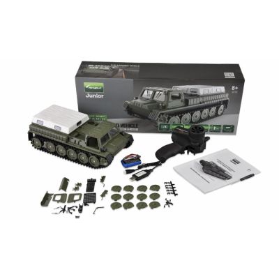 3. Amewi RC Tank Tracked Vehicle 1:16 RTR Olive/White /8+