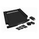 2. Washer-dryer connector with drawer and belt, black