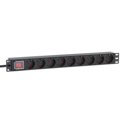 2. Intellinet 715133 PDU Power Distribution Unit 9 x Network Sockets 1U Black