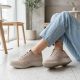7. Women's sports shoes classic beige M.Daszyński MR24129