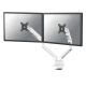 12. Neomounts DS70-250WH2 Monitor Holder/Stand for 81.3 cm (32") Monitors, Desk, White
