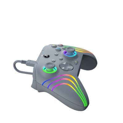 15. PDP Afterglow Wave Gray USB Gamepad Analog/Digital PC, Xbox One, Xbox Series S, Xbox Series X